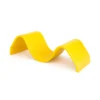 Armco 240mm Long End Yellow on a white background