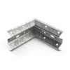 Armco Internal 90 Degree Corner Section Galv on a white background