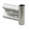 Armco End Section Galvanized on a white background