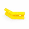 Armco External 135 Degree Corner Section Yellow on a white background