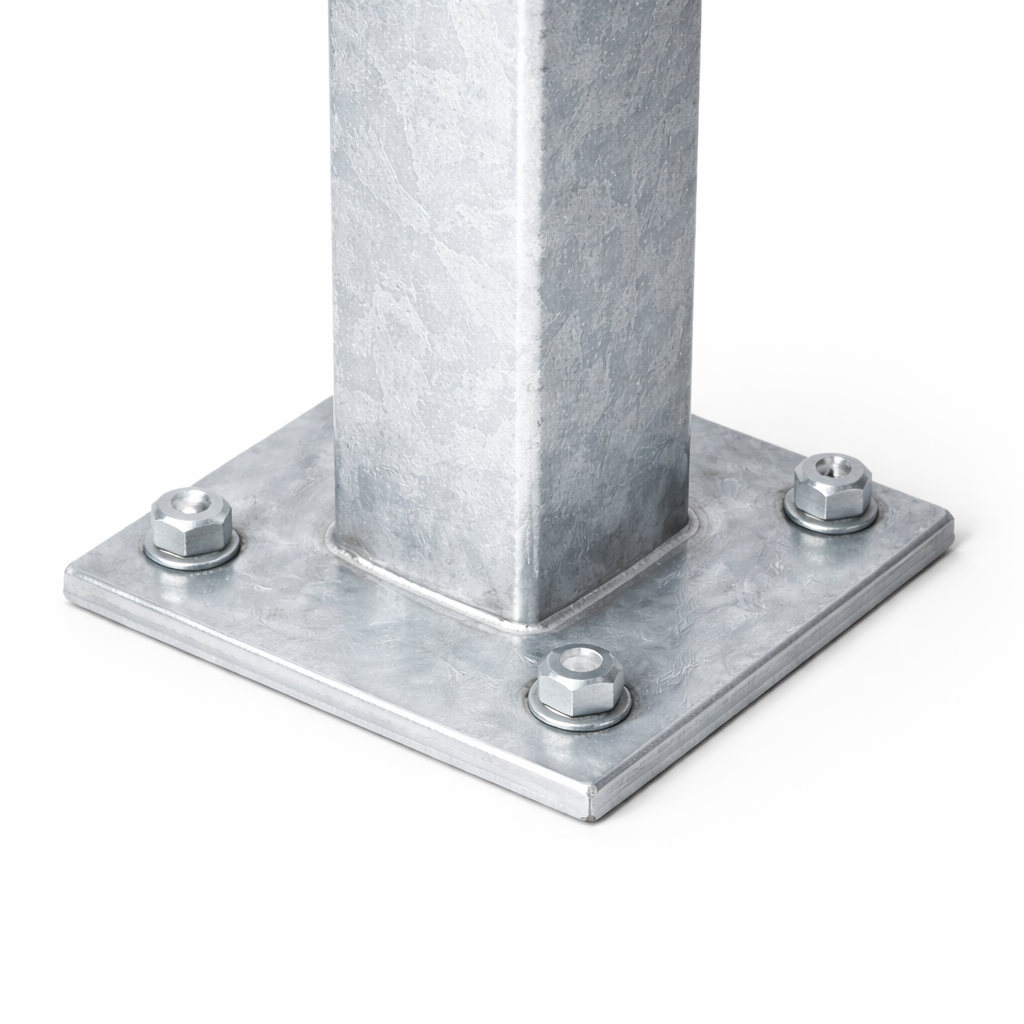Square Base Plate up close image