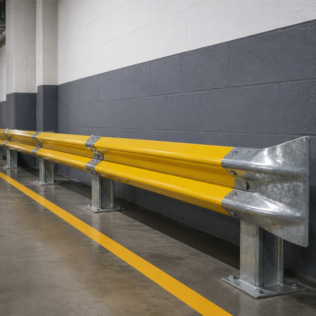 Armco Barrier Car Park