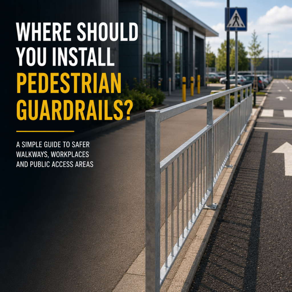 Pedestrian Guardrail: Where should you Install Pedestrian Guardrails?