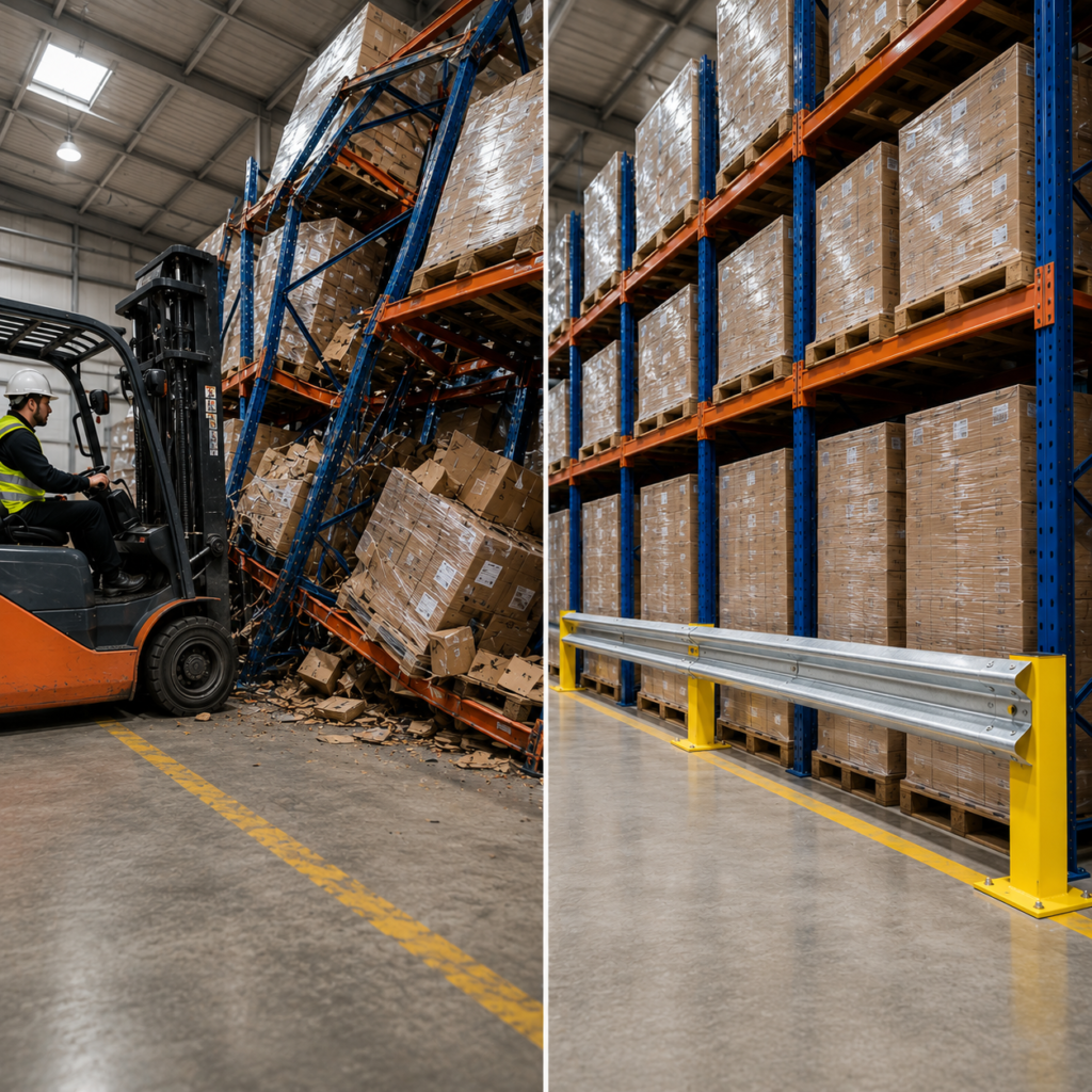 No armco barrier vs armco barrier